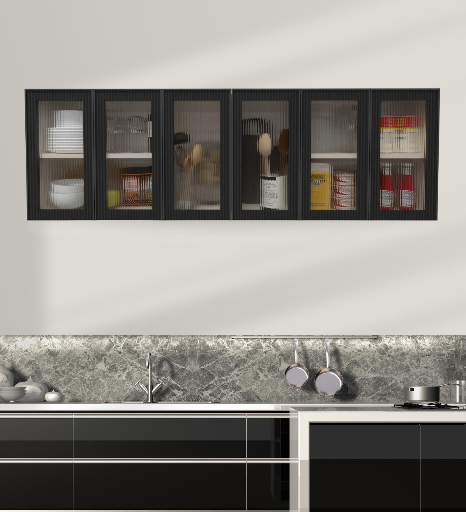 SP-6DW-KS-BPFLUTEDPG-FULL14-1 glass modular wall cabinet