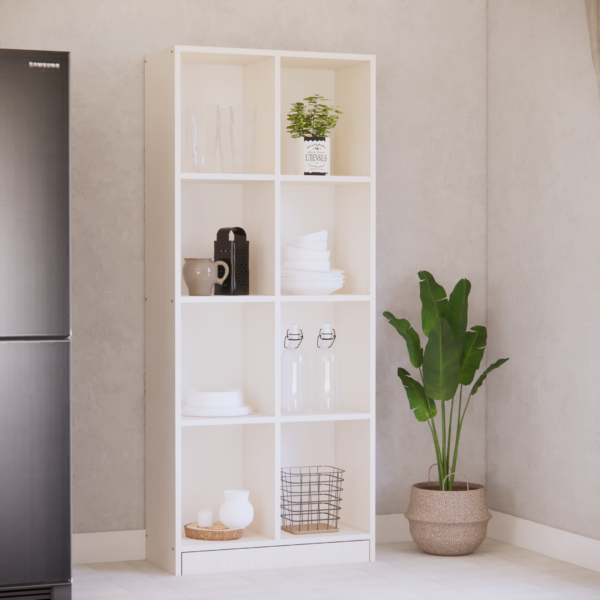 Cinderella Multipurpose Utility Cabinet with 8 Shelves In Highlandpine Finish
