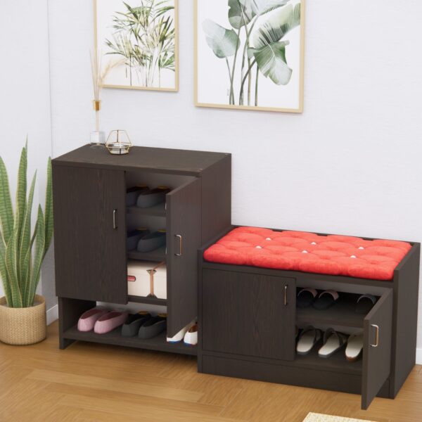 Ella Combo of Two Multipurpose Storage Units in Chiyoda Wange Finish