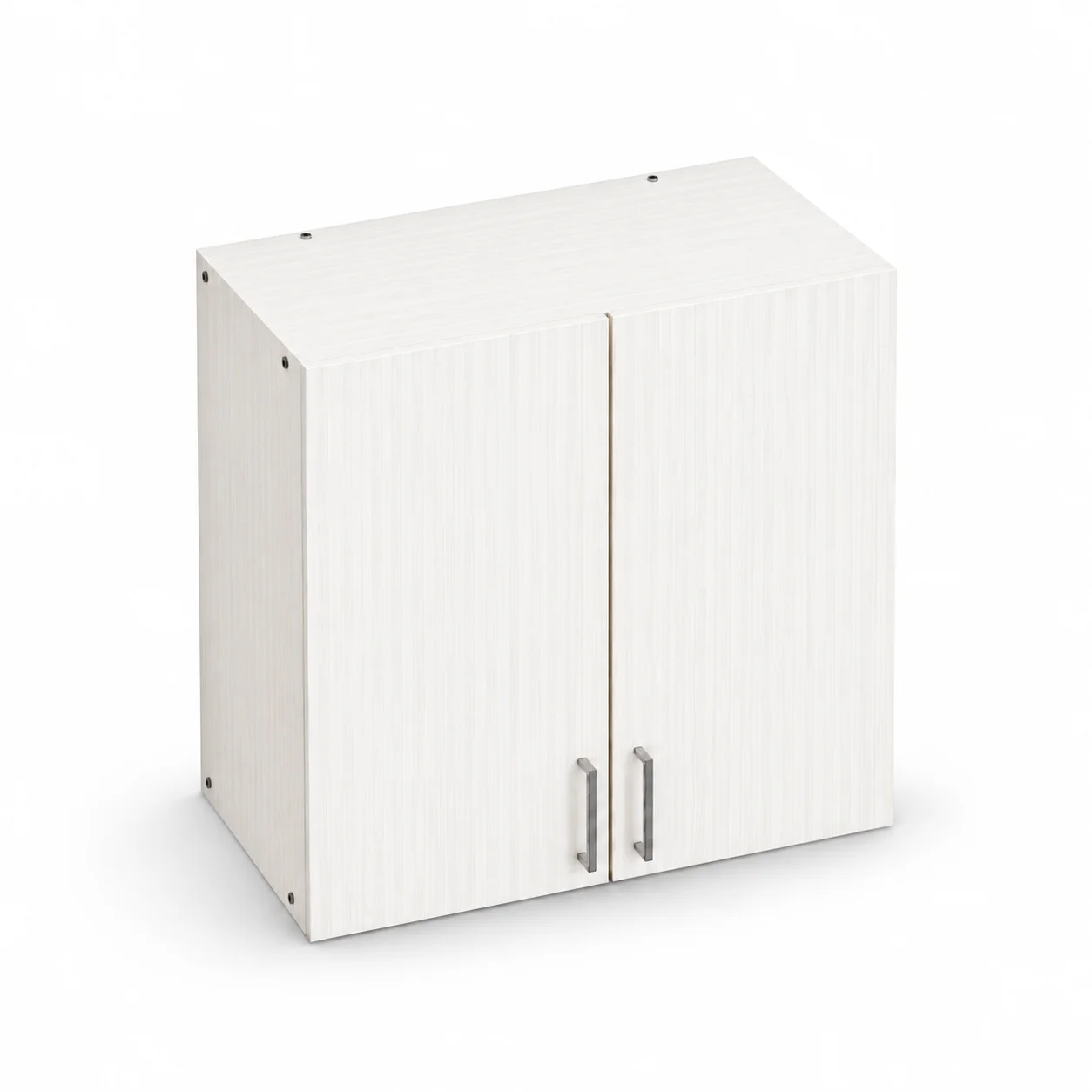 SP-2DFSW-KS-1414-1 2-Door Modular Wall Cabinet with Adjustable Shelves in Highland Pine Finish (DIY Assembly) - Image 1